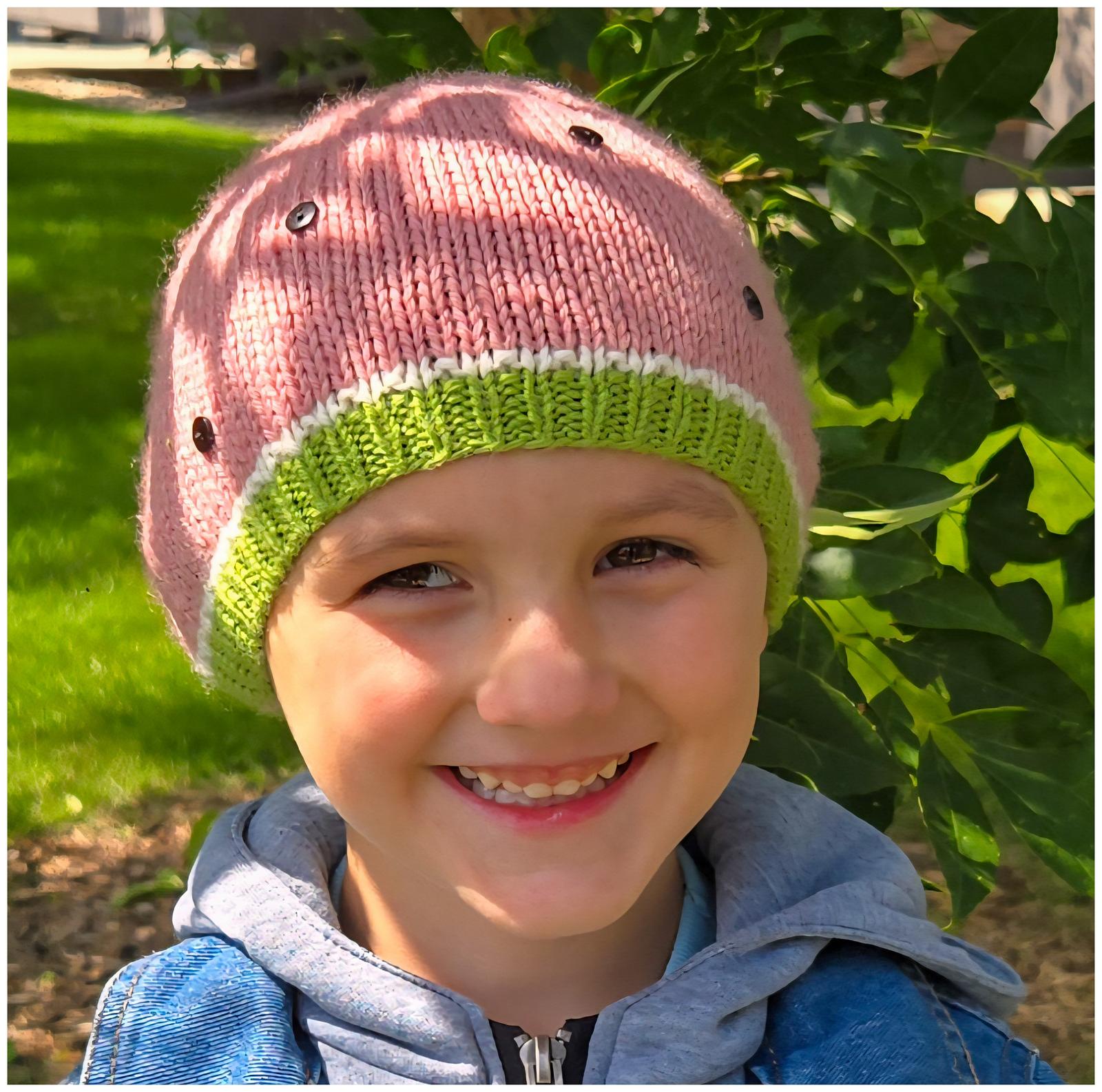 Watermelon Winter Hat