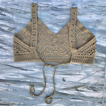 Boho Granny Square Bralette