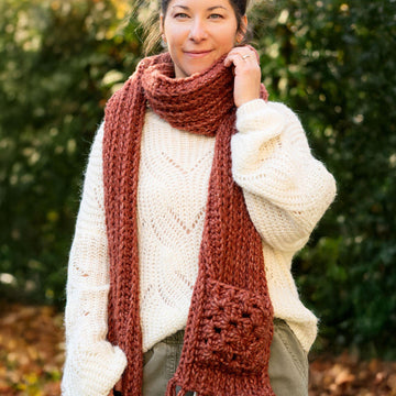 The Comfy Pocket Scarf