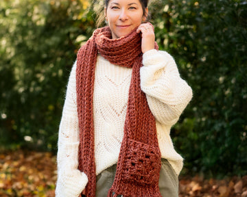 The Comfy Pocket Scarf