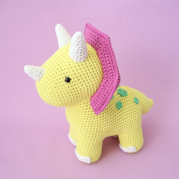 Tina the Triceratops Dinosaur