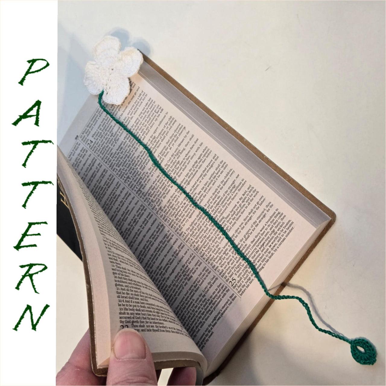 4 Petal flower bookmark