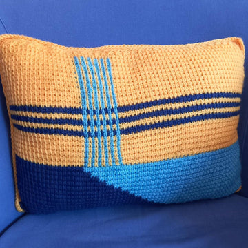Crossing Lines Cushion Cover