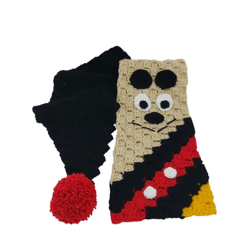 Red Mouse Scarf C2C