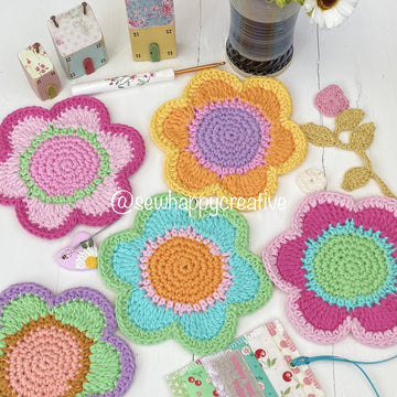 Oopsy Daisy Coaster Pattern