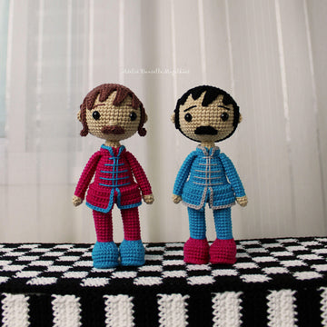 The Beatles & Yellow Submarine – Crochet Amigurumi Pattern (Digital File)