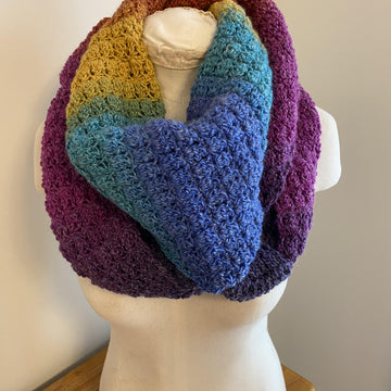 Pebble Beach Side to Side Shawl DK