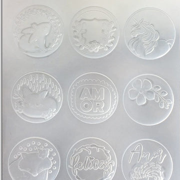 Stamperia Intl Stamperia Soft Maxi Mould A5 - Seamos Felices By Johanna Rivero