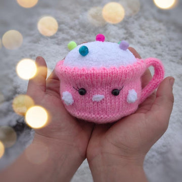 Cup knitting pattern