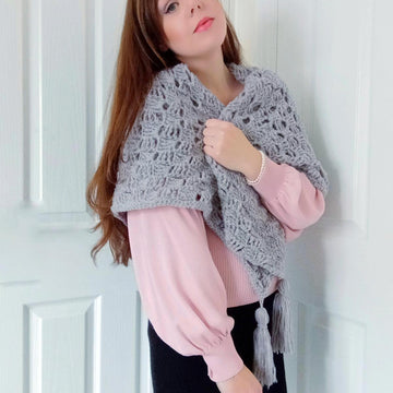 Crochet Vintage Victorian Shawl Pattern
