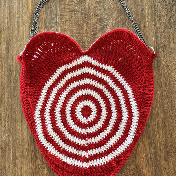 The Bullseye Love Heart Bag