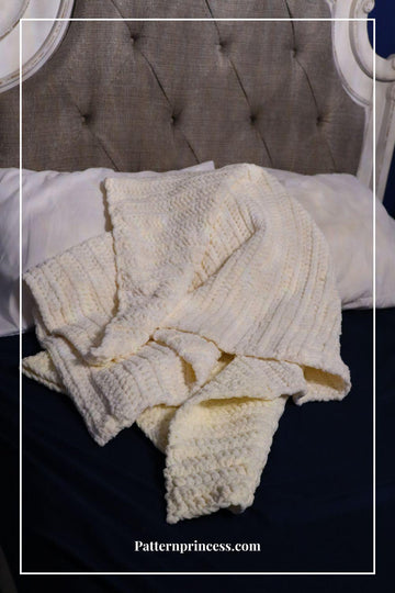 Beginner Friendly Comfy Chunky Crochet Blanket Pattern
