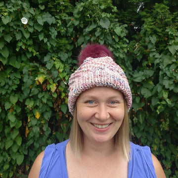 Double Swirl Beanie