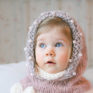 Adele hooded cowl