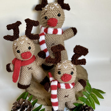Reindeer Knitting Pattern