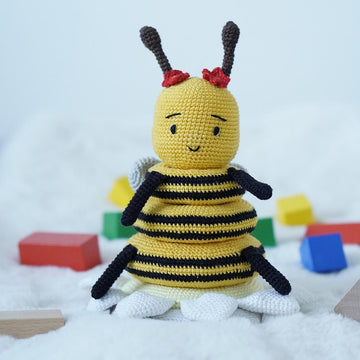 Bee stacking toy