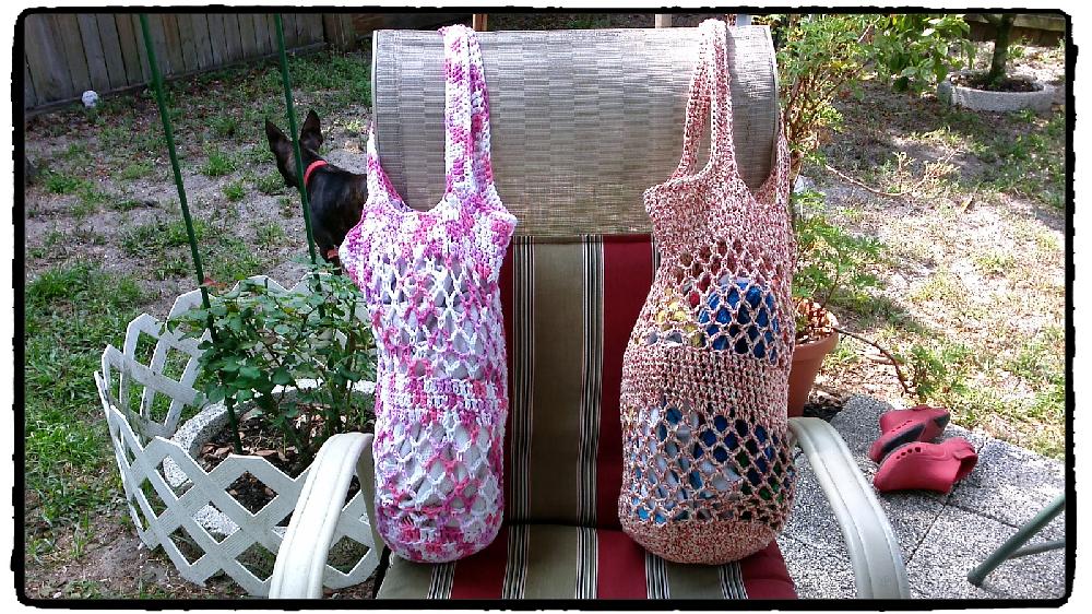 Mesh Beach Tote