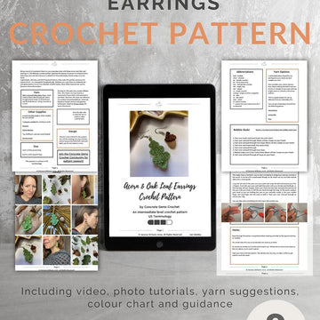 Acorn and Oak Leaf Earrings