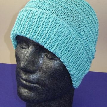 Simple Stripey Spring Beanie Hat