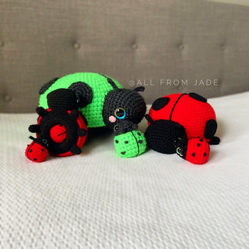 Charlene the Mama Ladybug & her baby