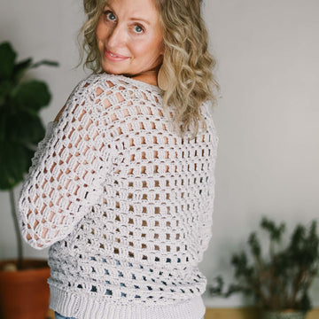 Lattice Luxe Pullover