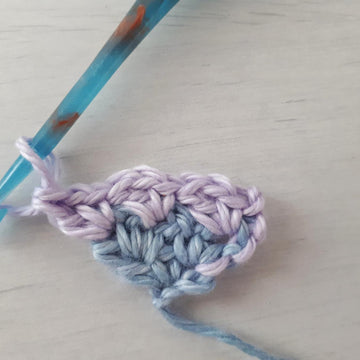 C2C Wattle Stitch Washcloth