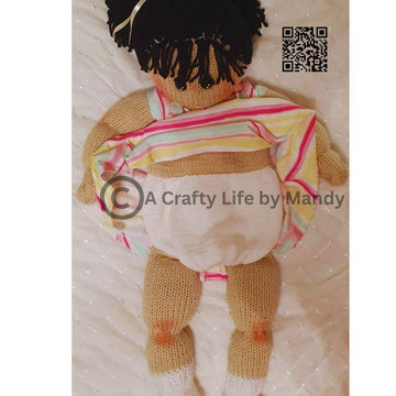The Woollie Dolls Baby Olivia Pyjama Case