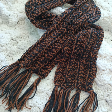 No Time to Wait Winter Scarf