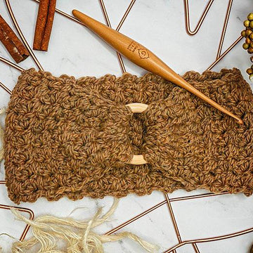 Crochet Honeycomb Earwarmer Headband
