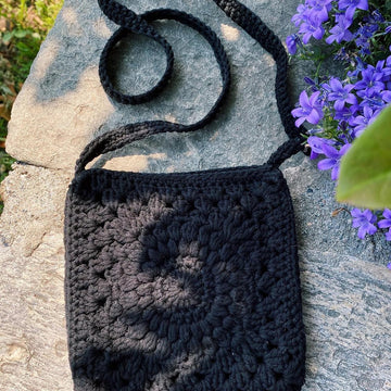 SUNFLOWER Bag - crochet pattern - crochet bag / summer shoulder bag
