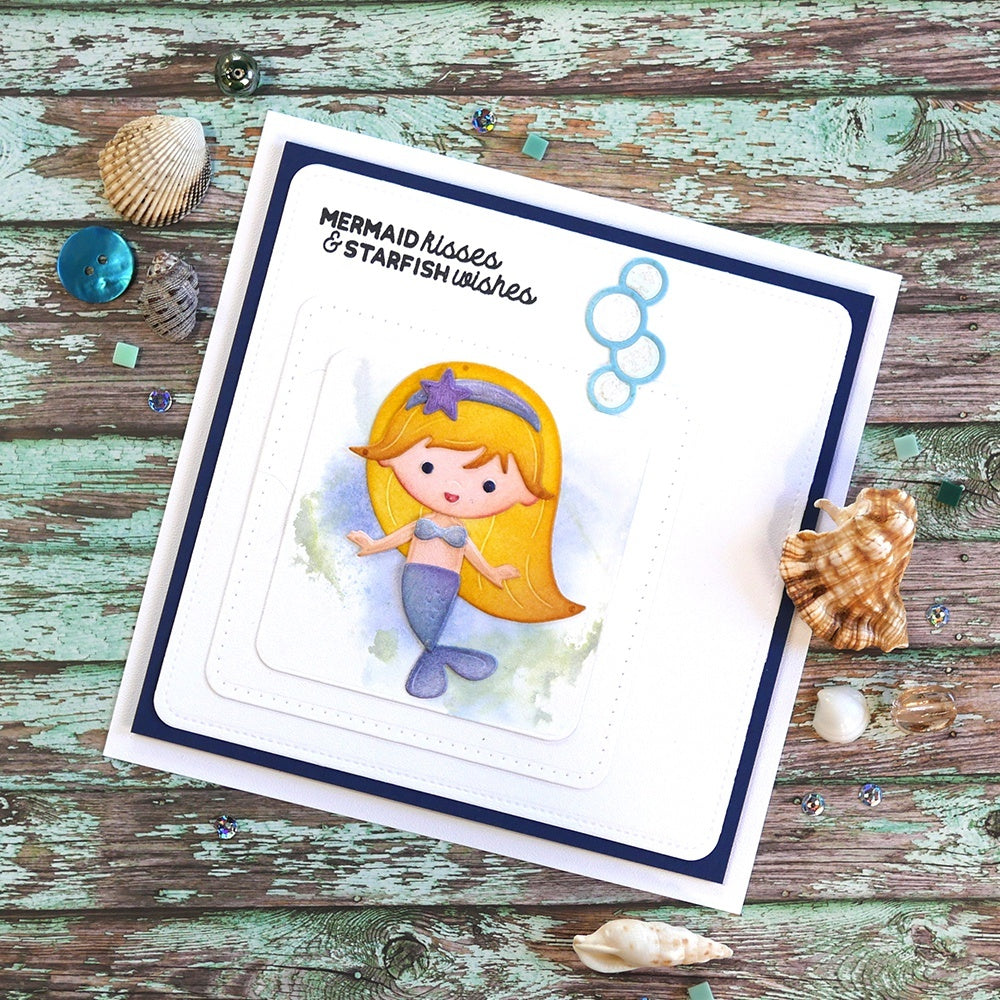 Elizabeth Craft Designs Elizabeth Crafts Clear Stamps - Splish Splash Sentiments