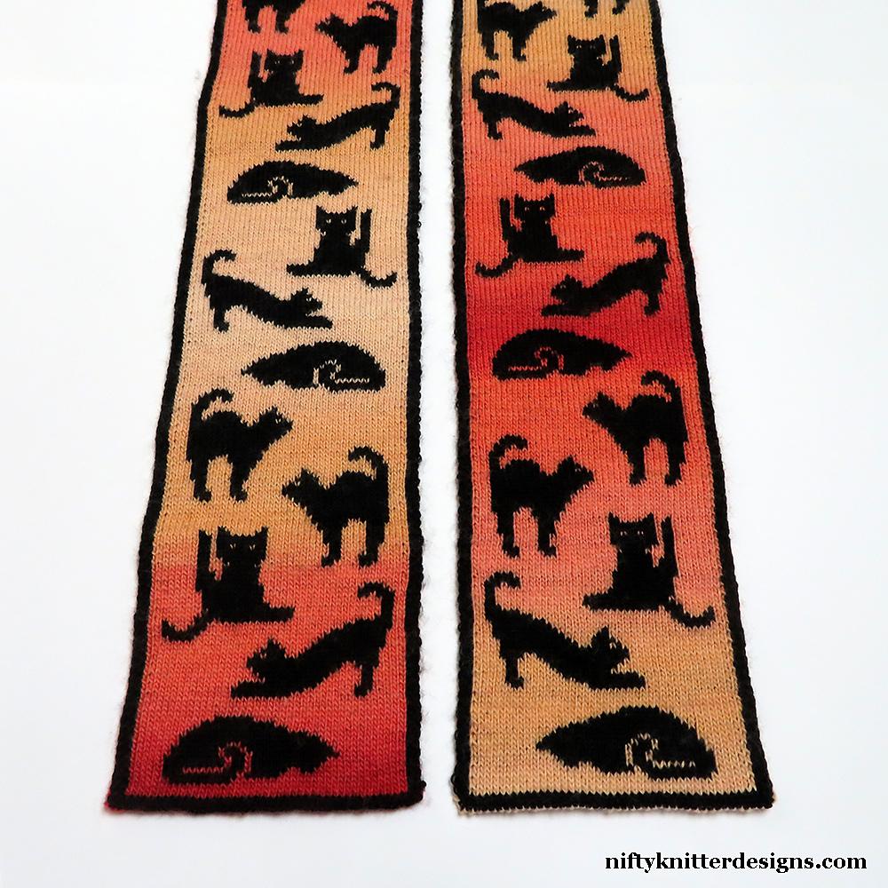 Cat Yoga Scarf