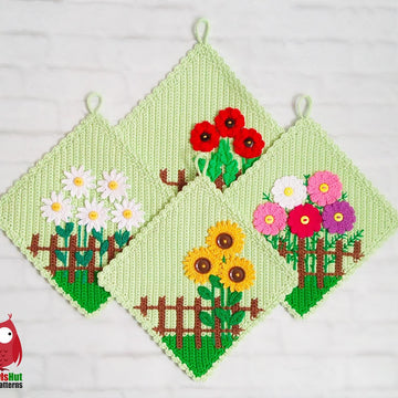 318 House garden decors with flowers