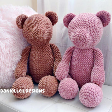 Faceless Teddy bear plush