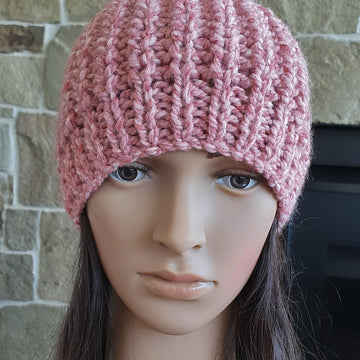 Bentley - Chunky fisherman’s rib family beanie
