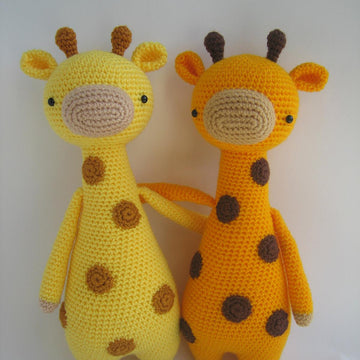 Giraffe with Spots Crochet Amigurumi Pattern
