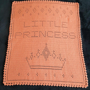 Little Princess Filet Blanket