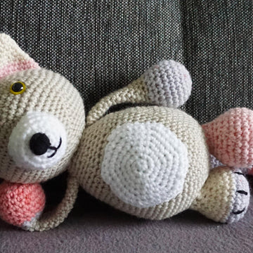 Häkelanleitung für die Katze Mimi