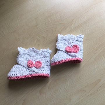 Baby Boot & Hat Set N 285