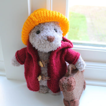 Fleecy Bear in A Duffle Coat