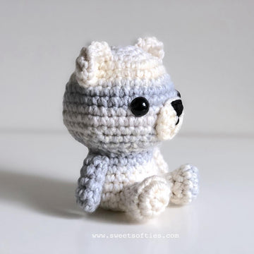 Peyton the Polar Bear Amigurumi Doll