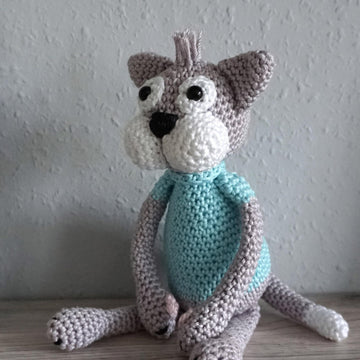 Amigurumi Häkelanleitung Katze Leo
