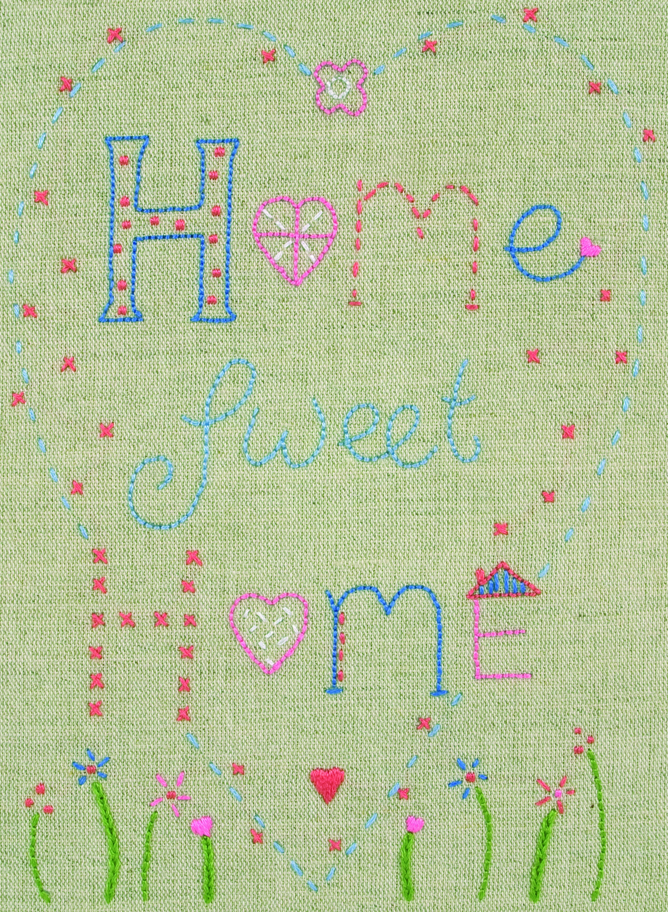 Anchor Home Sweet Home Embroidery Kit