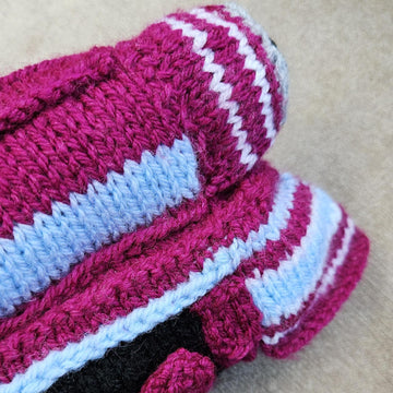 Knitted Train