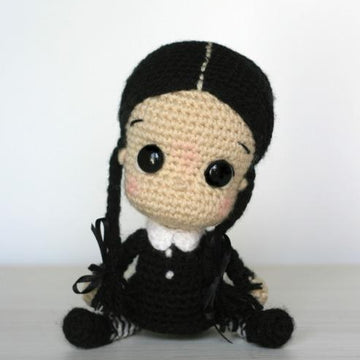 Wednesday Addams Chibi Doll