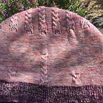 Braided Lace Shawl
