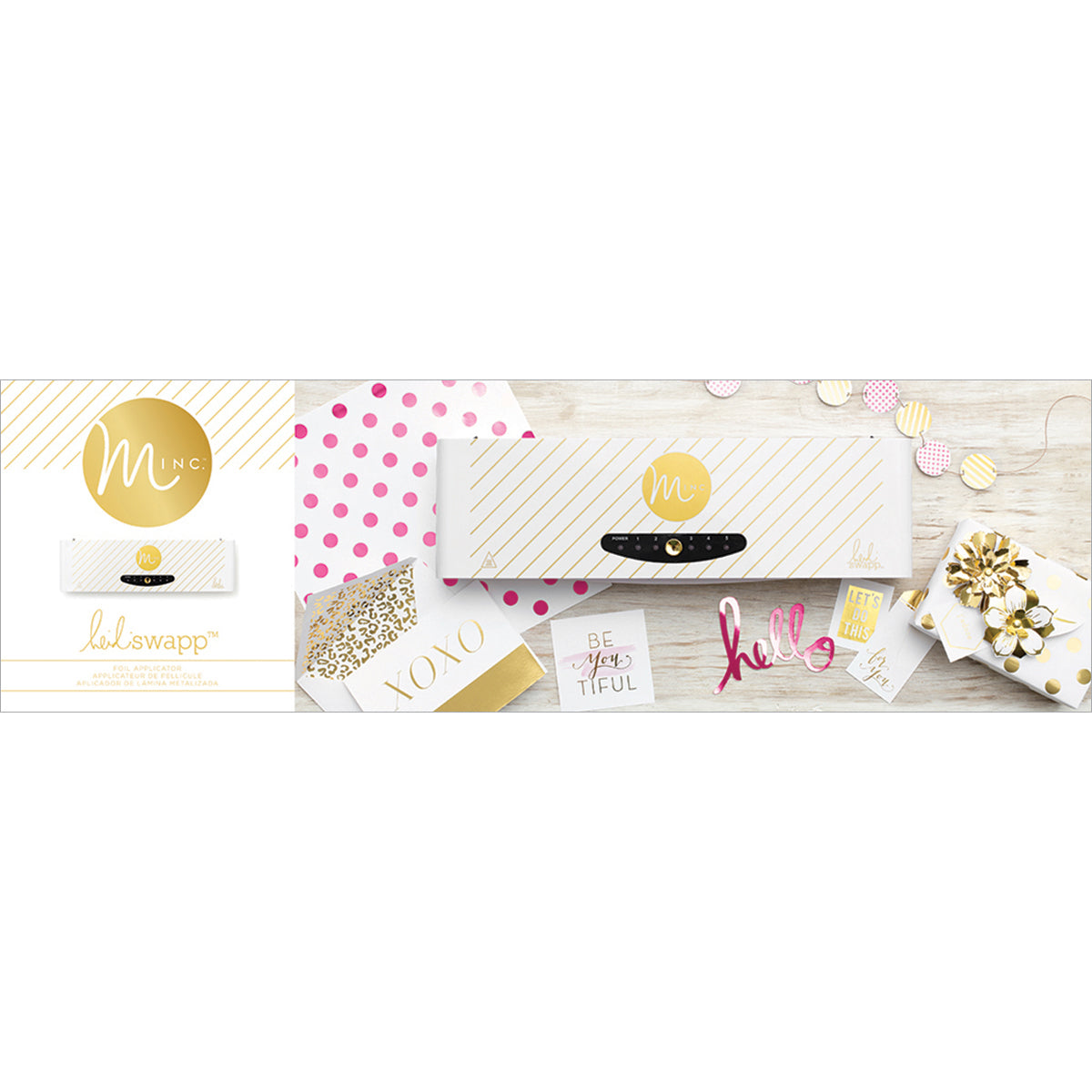 American Crafts Heidi Swapp Minc Foil Applicator & Starter Kit (EU Version) - 422388