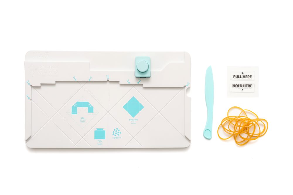 We R Memory Keepers Explosion Card Punch Board