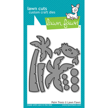 Lawn Fawn Lawn Cuts Custom Craft Die - Palm Trees