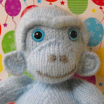 NURSERY MONKEY TOY KNITTING PATTERN - MADMONKEYKNITS